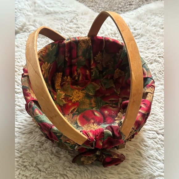 vintage apple basket with handles - Picture 1 of 6